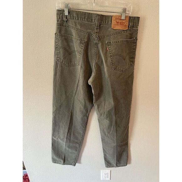 Levis 550 Vintage 90s Mens Size 32x31 Gray Denim Jeans - Picture 5 of 8